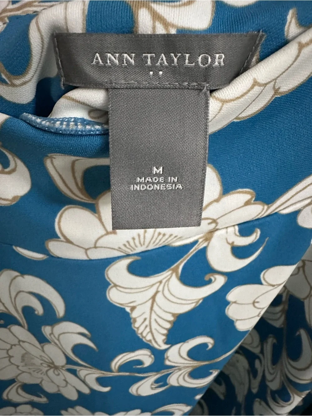 ANN TAYLOR A-line Floral Easy Care Skirt Womens Size Medium - Picture 4 of 5